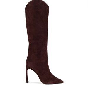 SCHUTZ Marianna Dark Brown Heeled Boots